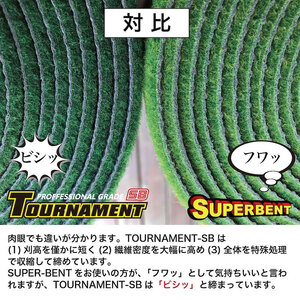 ゴルフ練習パターマット 高速180cm×4m TOURNAMENT-SB（トーナメントSB）と練習用具（距離感マスターカップ、まっすぐぱっと、トレーニングリング付き）＜高知市共通返礼品＞