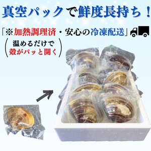 大粒!天然はまぐり(特特大サイズ)170g前後×10個入り 個包装 岬だより