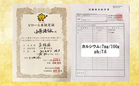 【定期便】人生100年米（ピロール米） 2kg×6ヵ月 ［令和7年産］   ／ピロール米 コシヒカリ 化学肥料不使用 農薬不使用 美味しい お米 島根県産 ミネラル ビタミン 栄養豊富 健康 ごはん 定期便 島根県 安来市【価格変更】【78-TB-05】