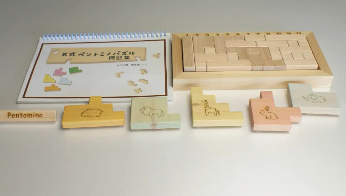 ウッドデザイン賞 受賞！〈K式 ペントミノ パズル〉 