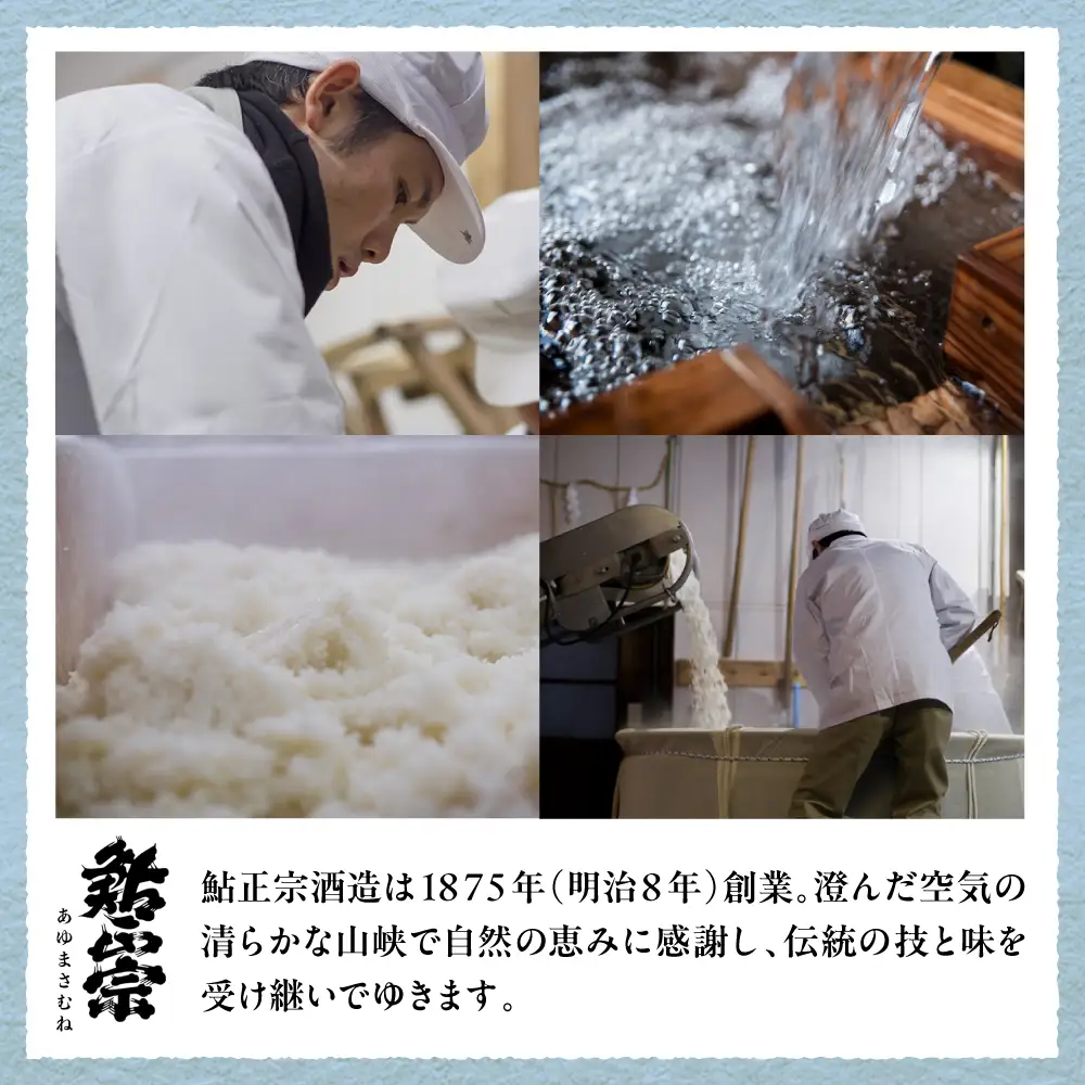 鮎正宗 厳選 純米 のみくらべセット 4本 セット 