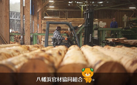 角柱 媛 ひのき 105角柱100本セット【配送可能エリア：高知・徳島・中国地方・名古屋市】角柱[AGBS005]