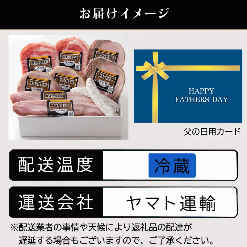 「父の日」トンネル氷零下熟成ハム・ソーセージセット TPC-2