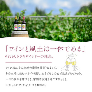 FYN6-234 【月山トラヤワイナリー】月山山麓 赤 720ml 赤ワイン 山形県 西川町