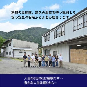 羽毛布団 ピンク 2枚合わせ シングル ハンガリーホワイトダウン93％ 布団 ライト