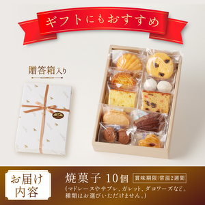 焼菓子アソート10個入り [h194]
