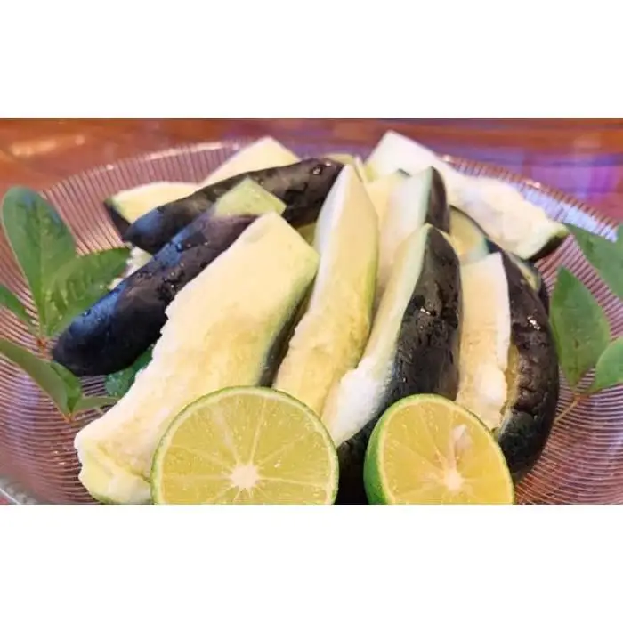  水なす工房『やくし』特選水なすぬか漬８個（木箱入り)