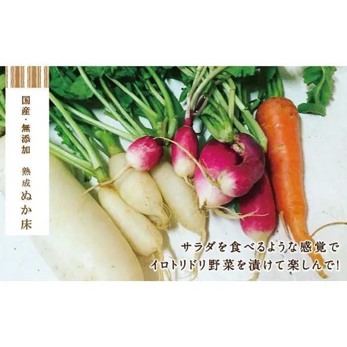 中出農園　熟成ぬか床1.4kg（容器無し）