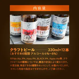 クラフトビール　飲み比べおすすめ6種12本セット　ビールコンテスト受賞の醸造所 Yell&Ale Brewery H01004