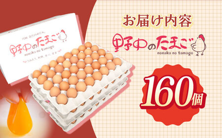 産みたて新鮮たまご 野中のたまご  160個[OAC003]