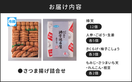 【納屋徳永屋】さつま揚げ詰合せ K069-002