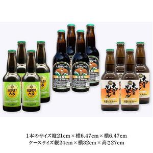 大雪地ビールセット（ピルスナー×4本／黒岳×4本／富良野大麦×4本）_00478