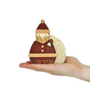 旭川クラフト ササキ工芸 Woody Xmas(ウッディクリスマス) 【 国産 無垢 インテリア 木製 ナチュラル 北欧 コンパクト クリスマス プレゼント 北海道 】_00706