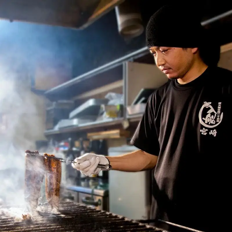 国産うなぎ蒲焼き 無頭2尾 熟成たれ付 明治27年創業 炭火焼一筋 老舗「うなぎの入船」＜13-2a＞