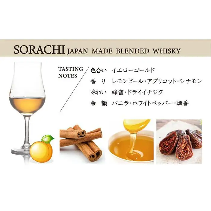 海知 KAICHI ウイスキー・翼知　SORACHI ウイスキー　各500ml　飲み比べセット【ご注文後、1週間以内に発送します。】