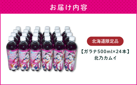 【ガラナ 500ml×24本】北乃カムイ　T057-002 飲料