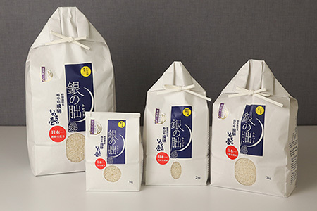即納【2025年産米】銀の朏 5kg×1袋 皇室献上米 【13-2】