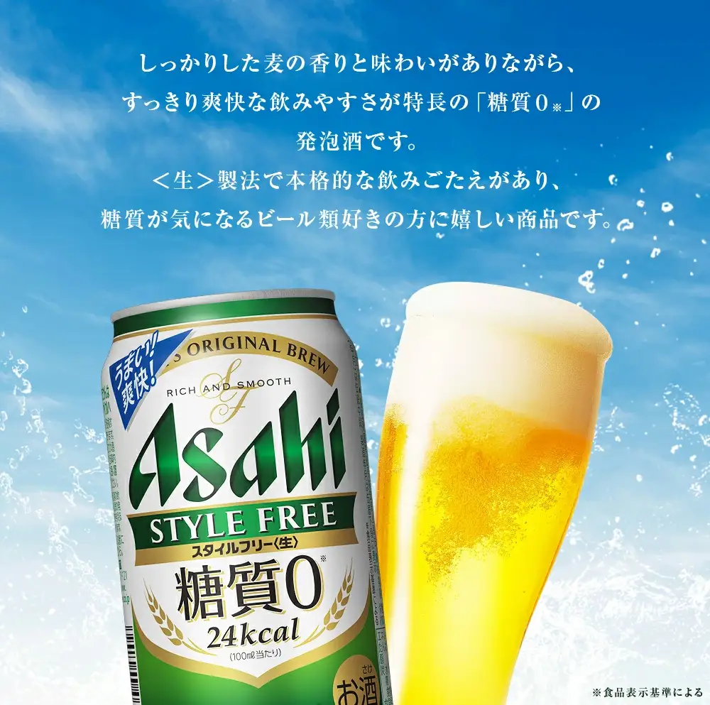 【2か月定期便】【福島のへそのまち　もとみや産】スタイルフリー350ml×24本　【07214-0363】