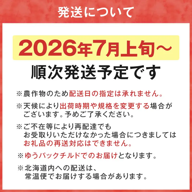 【先行予約2026年7月上旬より発送】余市の砂川果樹園が贈る もぎたて直送さくらんぼ 佐藤錦 1kg箱_Y033-0038