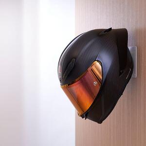 ヘルメット壁掛けホルダー　白