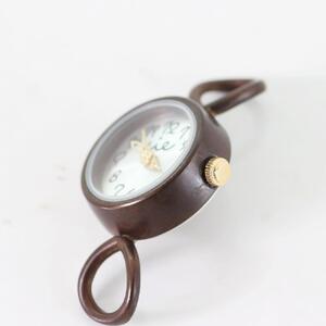 【ブレスレットウォッチ】シルバーフェイスとイタリアンレースの組み合わせが上品で美しい ベルトカラー：赤 WB067-WL004赤 腕時計