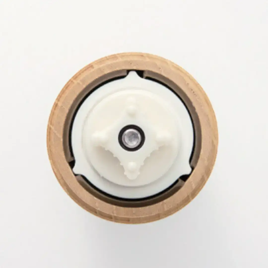 [限定100個] 欅を使ったコーヒーミル 木目 セラミック刃 手動 コンパクト ソロキャンプ 燕三条製 コーヒーミル