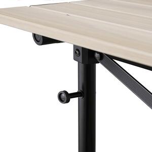 キャンプテーブル　ウッドグレインテーブル 　WGT-700　ナチュラル アイリスオーヤマ