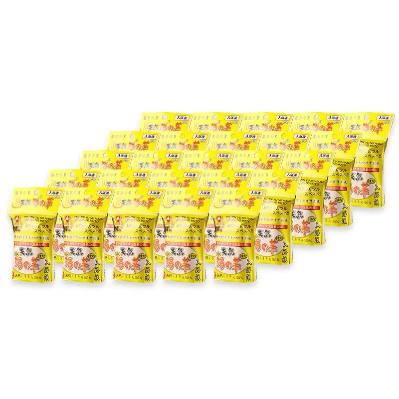 量らず簡単！天然 湯の華 ミニ入浴液 5本（90cc）×5パック_Y020-0730
