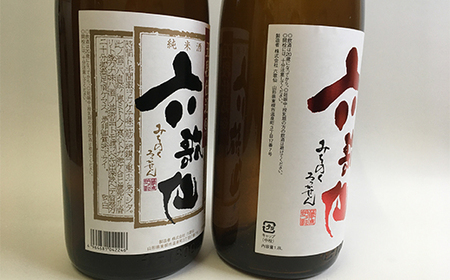 六歌仙 五段仕込純米・純米超辛口 各1.8L セット 日本酒 F2Y-4265