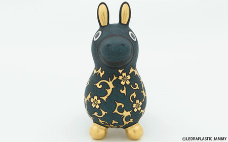 【RODY×九谷焼】九谷焼ロディ「青粒盛金桜花唐草文」仲田錦玉 ロディ