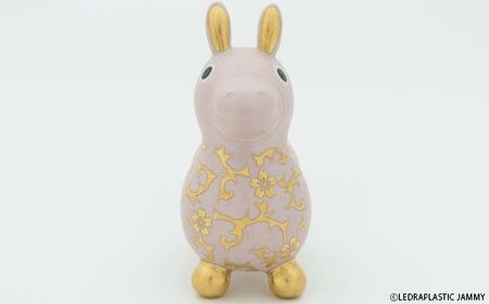 【RODY×九谷焼】九谷焼ロディ「白粒盛金桜花唐草文(ピンク)」仲田錦玉 ロディ