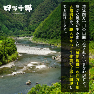 四万十地焼き鰻 蒲焼＆白焼セット（２尾） 高知うなぎ 国産 冷凍 四万十 土用の丑の日 ／Esg-20