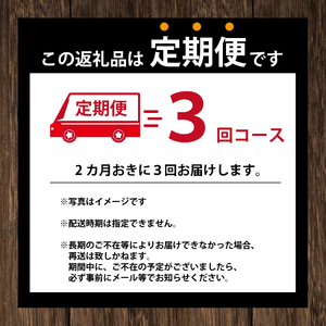 【定期便3回/2か月毎】市原農園 お米と農産物