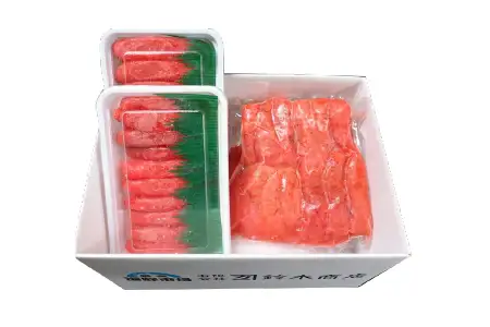 甘口たらこ400g、辛子明太子500g A-14073