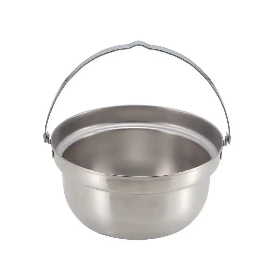 木蓋付きキャンプ焚火鍋 18cm 鍋 CAPTAIN STAG キャプテンスタッグ アウトドア用品 キャンプ用品 調理器具 防災 防災グッズ 防災用品 【011S103】