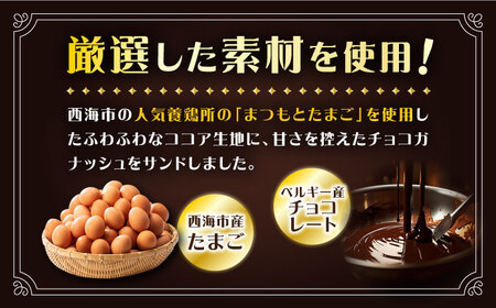 【6回定期便】【☆ご褒美食べ比べ☆】チョコレートケーキ（チョコレンガ） 1個＆ 特選 バターケーキ 1個 計2個＜お菓子のいわした＞ [CAM066]