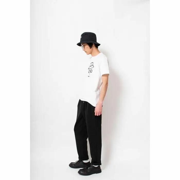 《0》レディースM　バケットハットTシャツ　WHITE