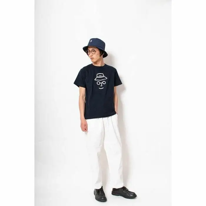 《0》レディースM　バケットハットTシャツ　NAVY