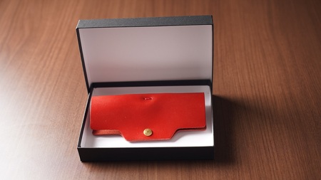 メガネケース 栃木レザー 牛革 日本製 レザー 天然皮革 眼鏡ケース 人気 おすすめ:レンガ