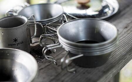 スノーピーク チタンシェラカップ 2個セット E-104 (Snow Peak) キャンプ用品 アウトドア用品【018S036】