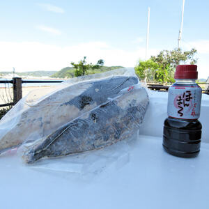 簡単!切って盛り付けるだけ　鰹のタタキ２節とこだわりのポン酢セット 【R00362】