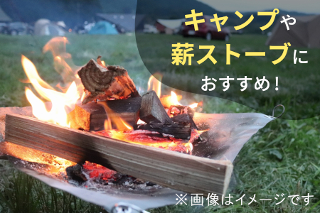 焚付用 針葉樹 スギ薪＆ヒノキ薪 4個セット タガ詰め 針葉樹小割 薪ストーブ アウトドア キャンプ 焚火 暖炉 雑貨 日用品 10000円