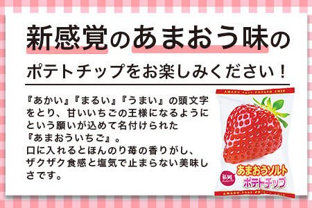 佐賀牛ポテトチップ3袋＆あまおうソルト ポテトチップ3袋 (合計6袋)  B-629