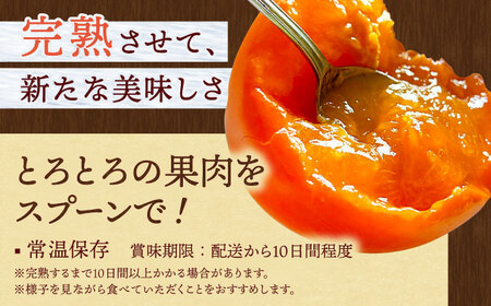 【先行予約】【10月中旬～11月下旬発送】種なし柿 太月・渋抜き柿 3kg【小林農園】[HAX001]かき 果物 フルーツ