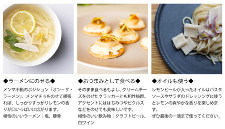 ちょっと新しいメンマ「メンマチョ」わたしの瀬戸内レモン 3個セット