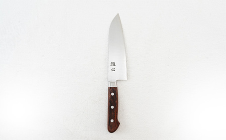 包丁『雅心』三徳包丁 キッチン用品 万能包丁 ステンレス鋼材VG1 錆びにくい 耐摩耗性 鋭い切れ味 職人手作業 両刃 手になじむ 握りやすい 