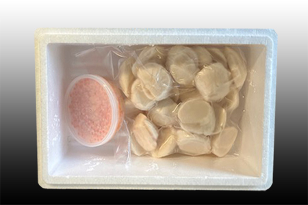 いくら醤油漬け100g×1P　ほたて貝柱500g×1P B-76006