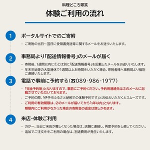 料理どころ翠笑 おまかせコース 1人前 愛媛 旬の魚介類｜B164