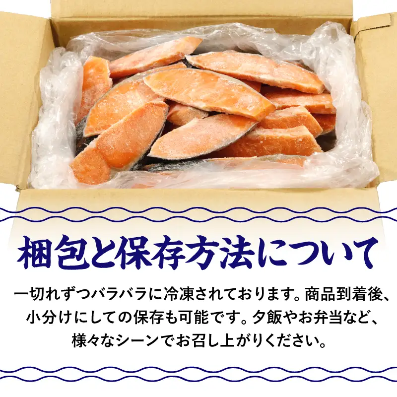 訳あり 銀鮭 3kg 鮭