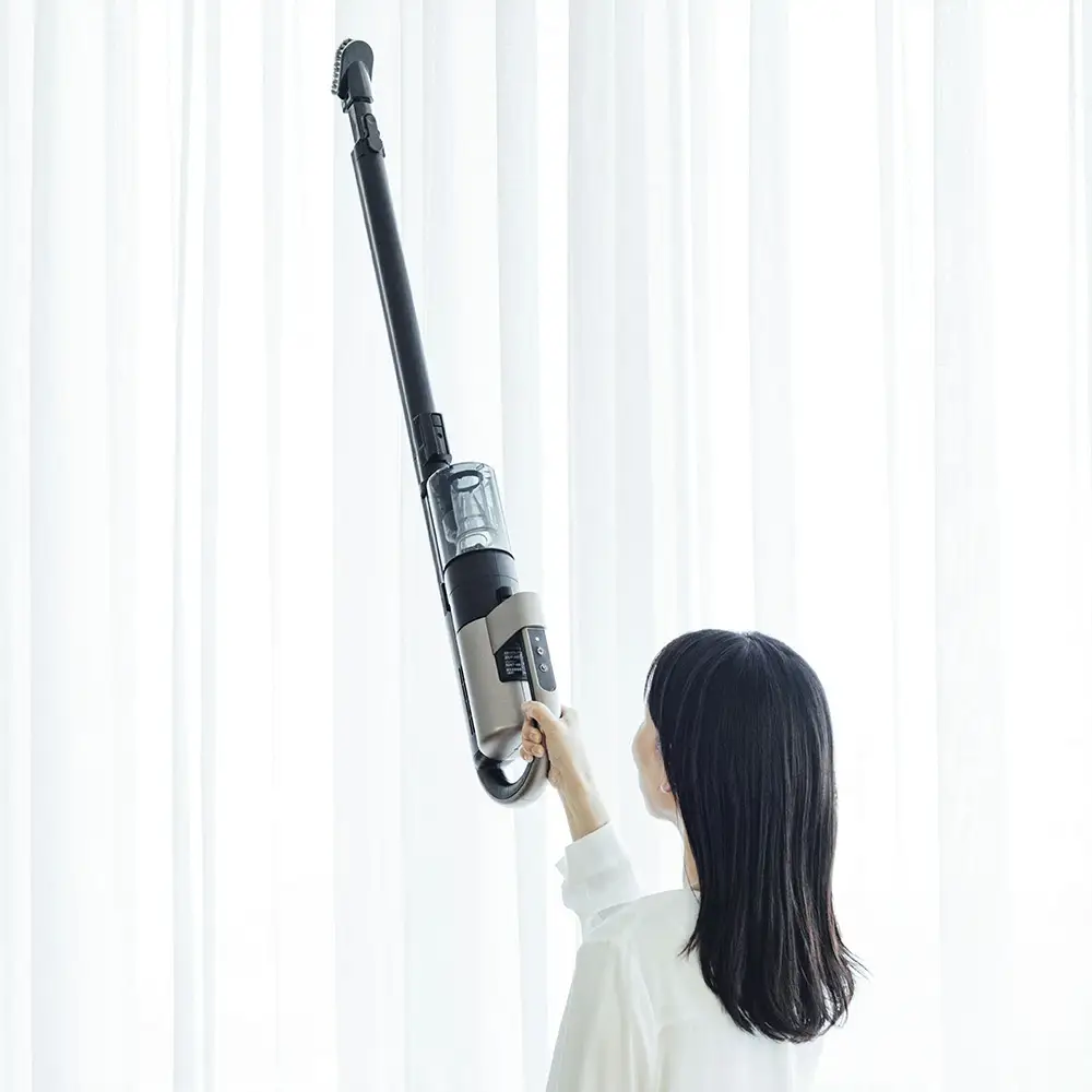 三菱コードレススティッククリーナー　iNSTICK ZUBAQ（サイクロン式）　HC-JD2C-N＜カラー：マットグランゴールド＞　【11218-0972】